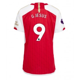 Damen Fußballbekleidung Arsenal Gabriel Jesus #9 Heimtrikot 2023-24 Kurzarm
